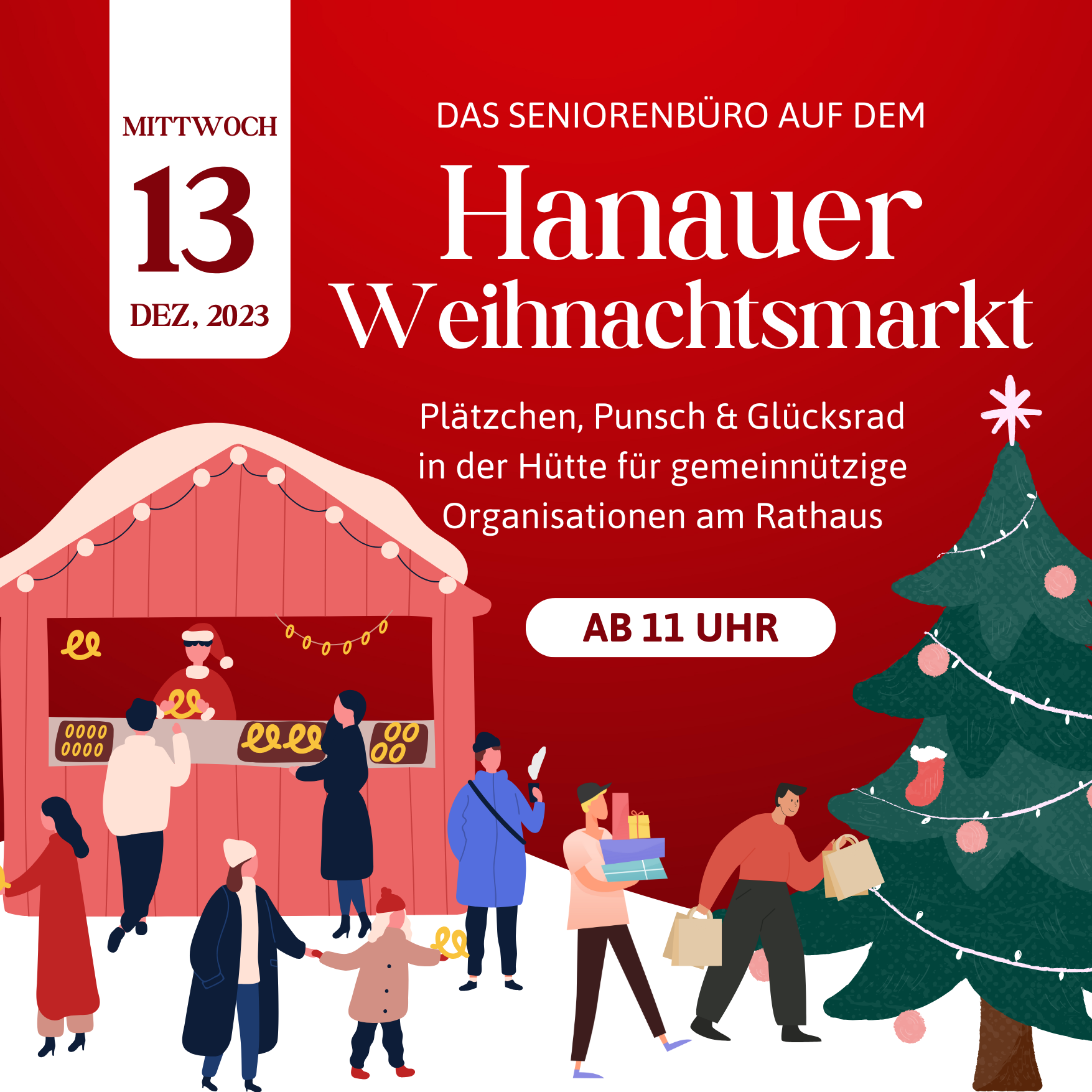 Seniorenbuero Weihnachtsmarkt