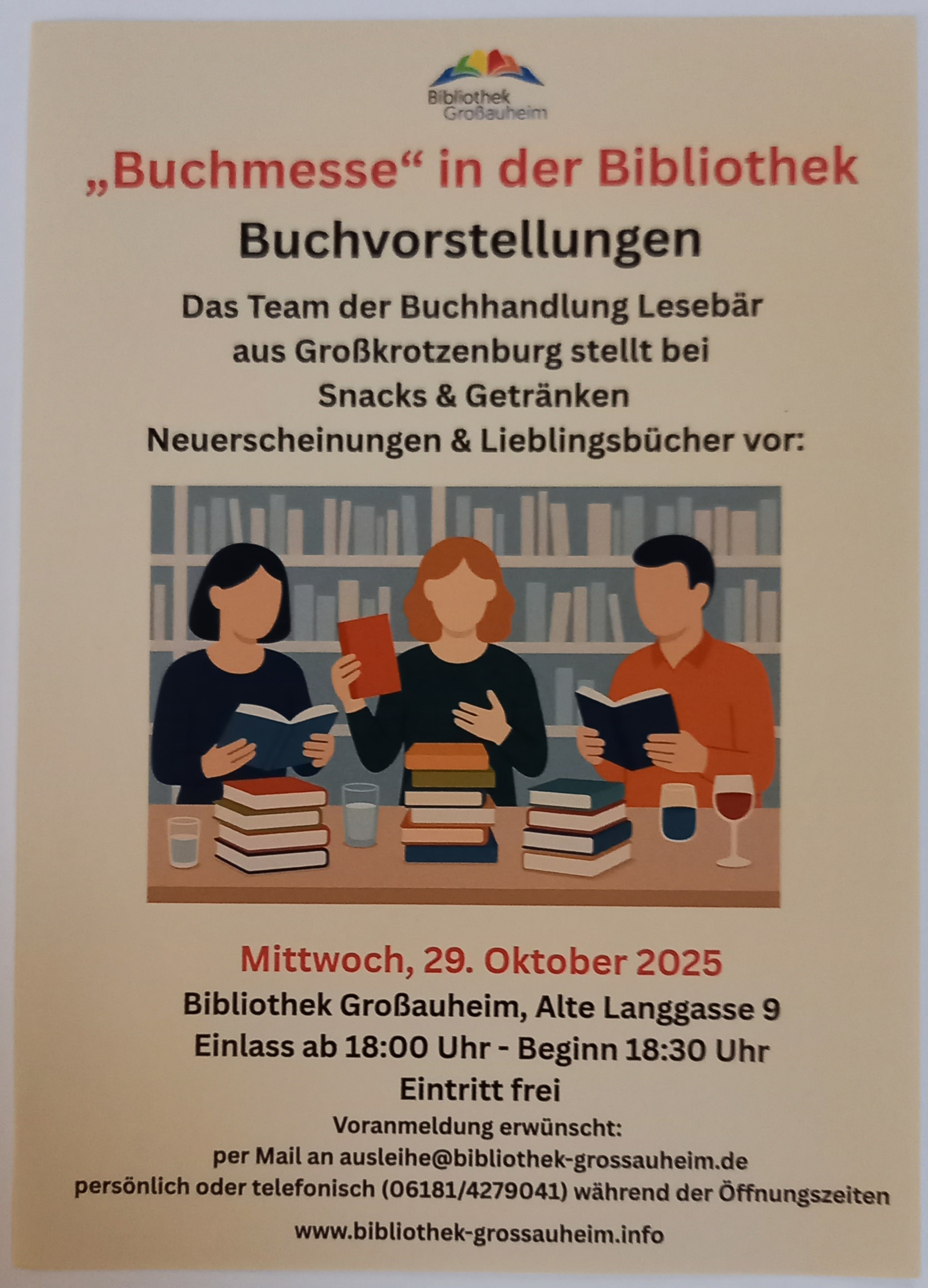 Buchmesse In Der Bibliothek