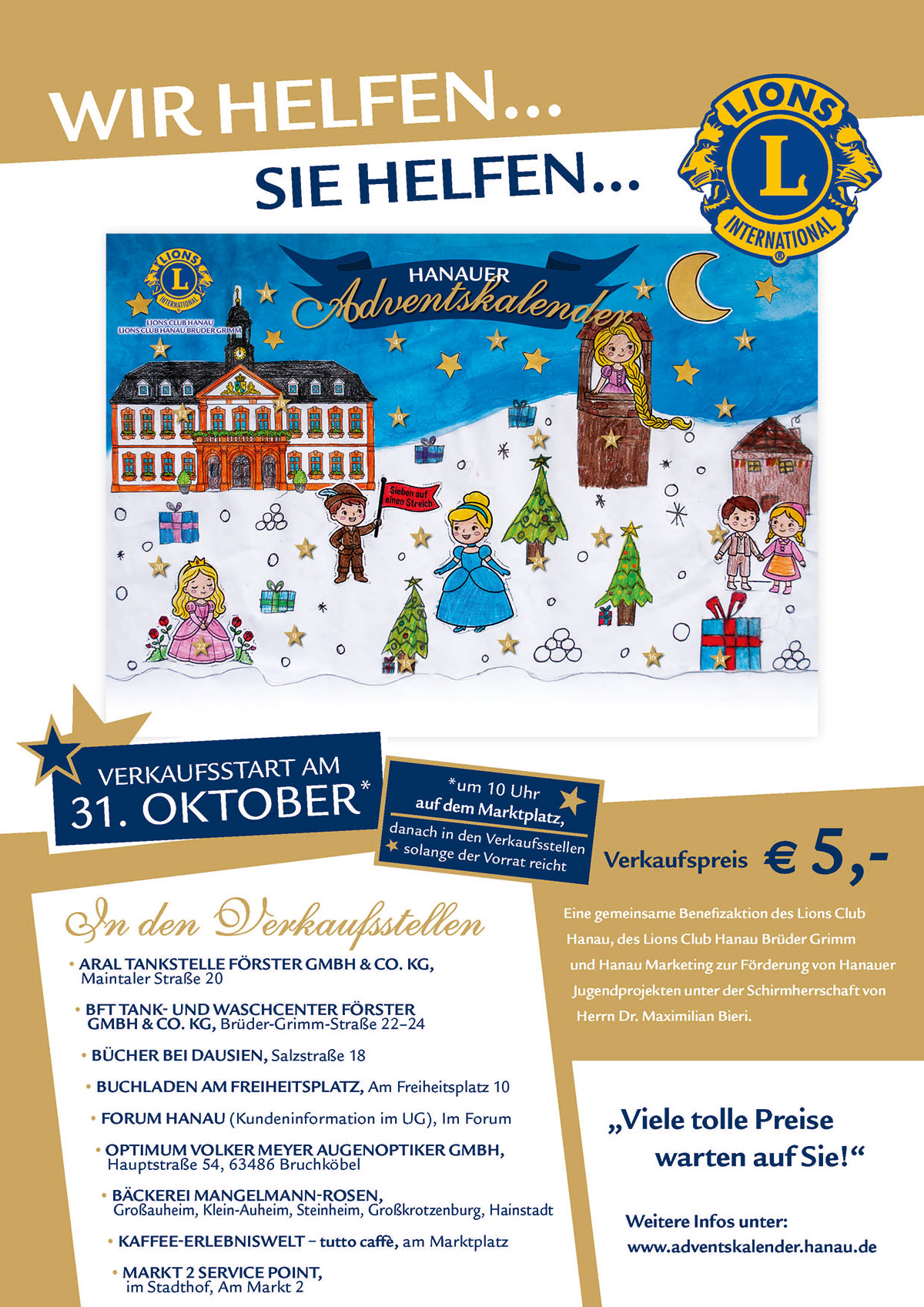 Adventskalender 2026 Plakat A2