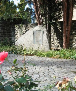 Gedenkstätte für die ehemalige jüdische Synagoge