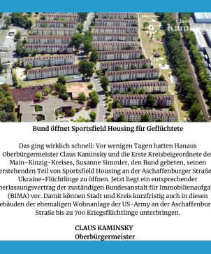 Sportsfield Flüchtlinge