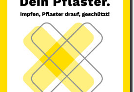 Button Dein-pflaster Quadrat