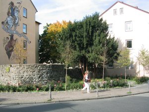 Gedenkstätte für die ehemalige jüdische Synagoge 