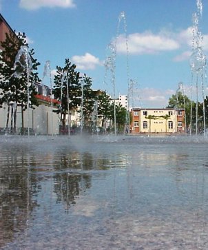 Wasserachse, Hanau, Stadtteilpark Francois 