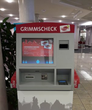 Grimmscheck-Automat Sparkasse