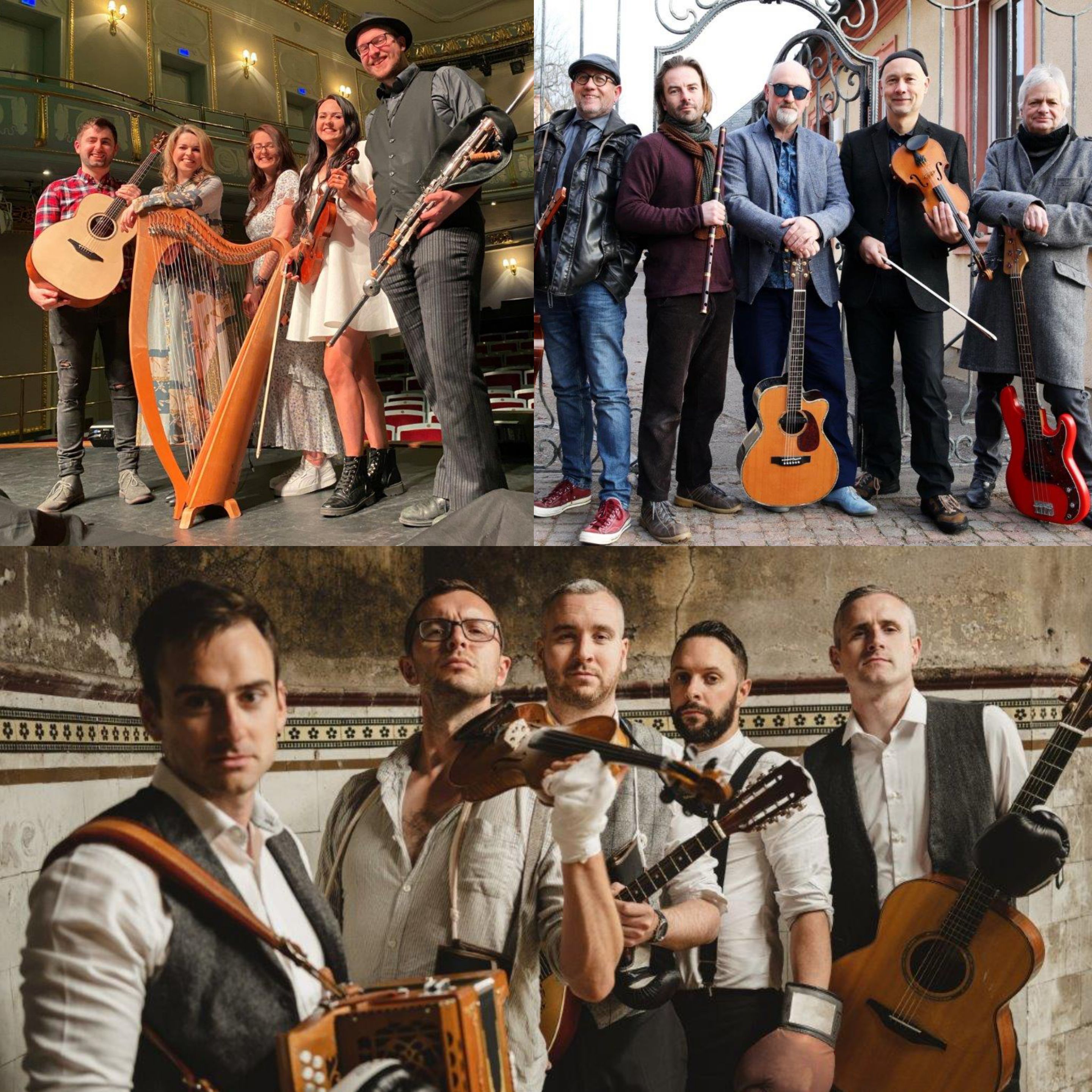Irish Folk Collage