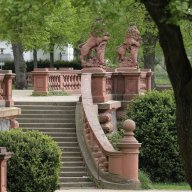 Schlosspark Treppe