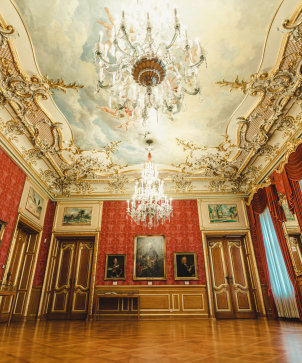 Roter Saal Schloss Philippsruhe, David Seeger
