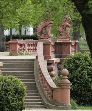 Schlosspark Treppe