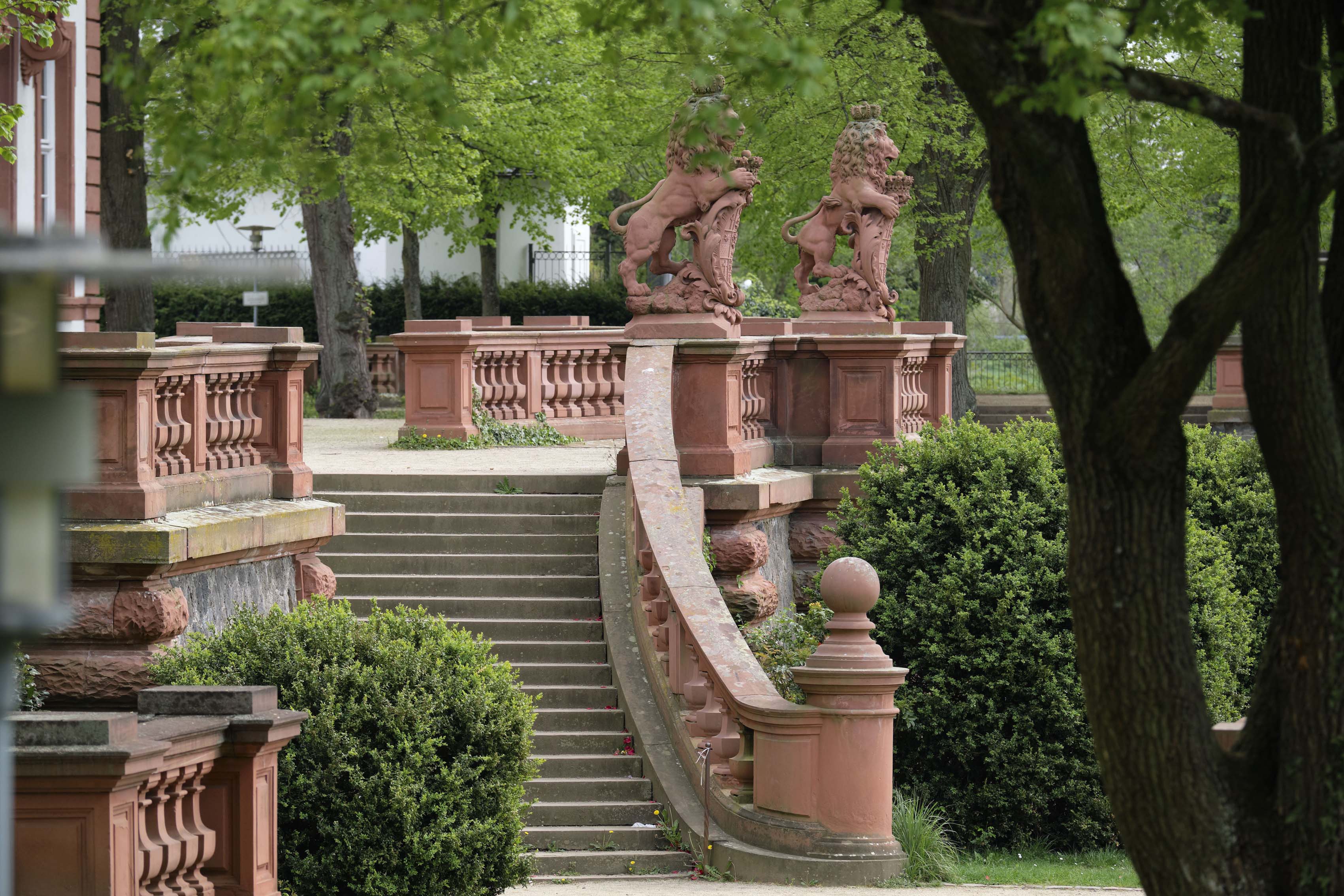 Schlosspark Treppe