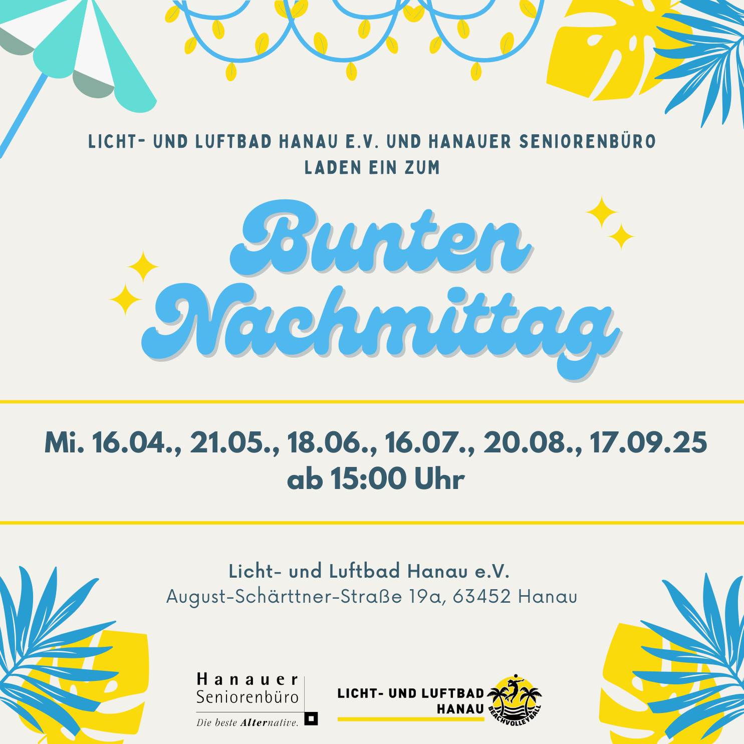 Seniorenbuero Bunter Nachmittag Lilu 2025