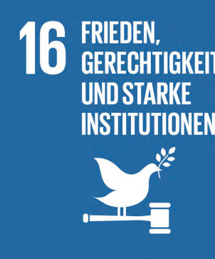 Ziel 16 - Frieden, Gerechtigkeit und starke Institutionen