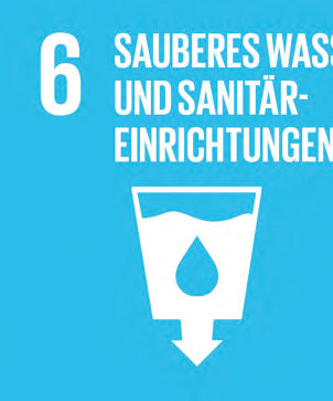 Ziel 6 - Sauberes Wasser und Sanitäreinrichtungen
