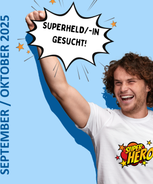 Kachel Freiwilligentage 2025 Superheldin Gesucht