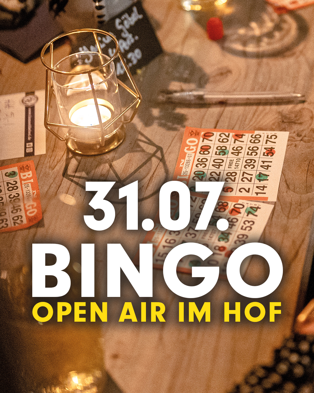 2025 07 31 Bingo