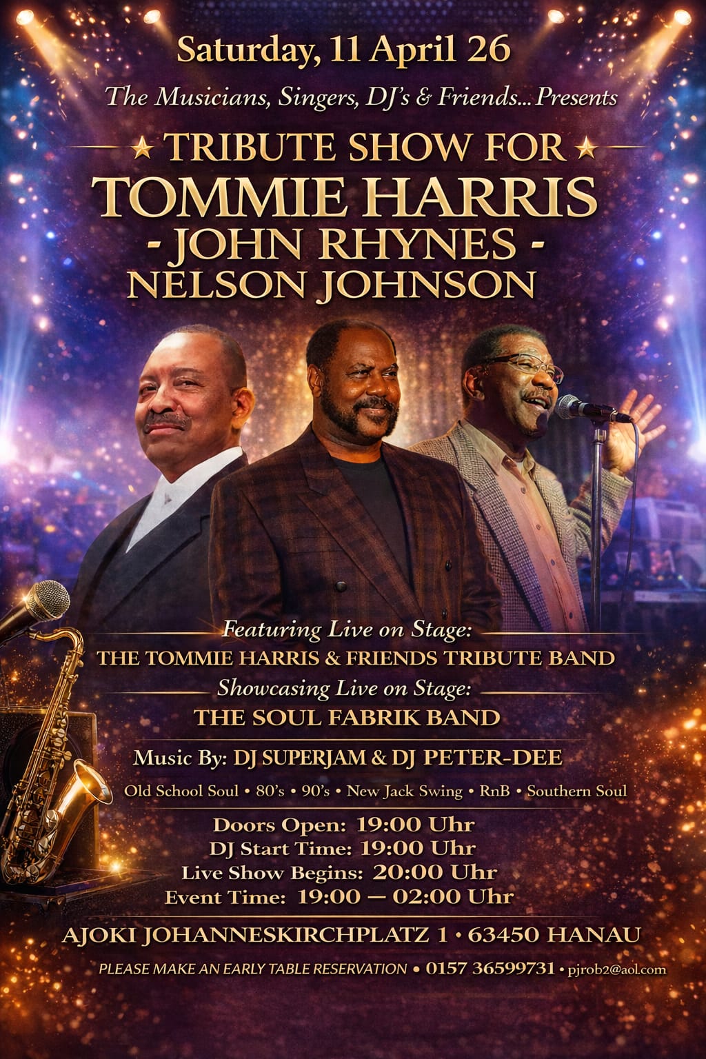 Ajoki Hanau Tribute Show Tommy Harris _11.04.2026