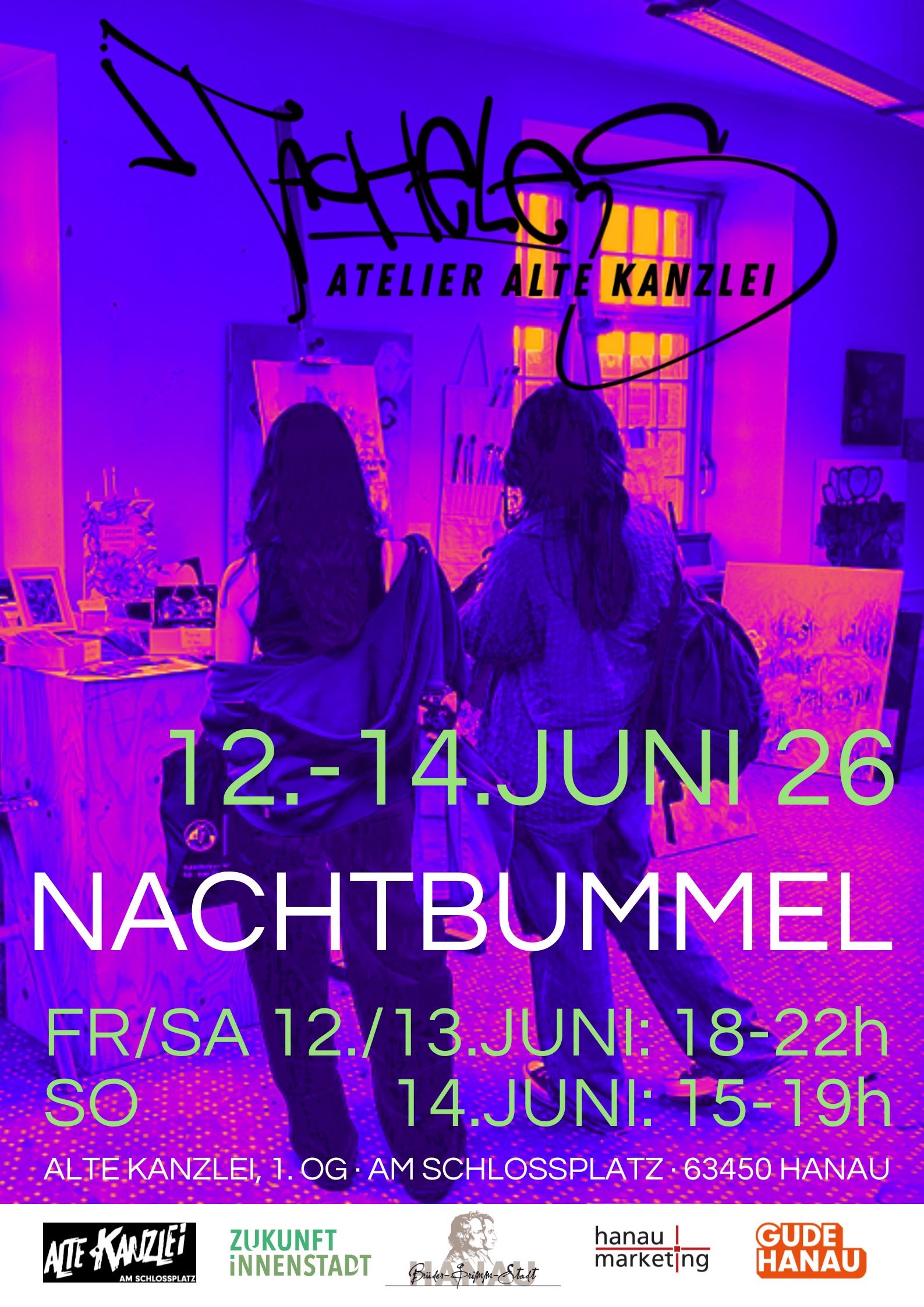 Plakat Nachtbummel