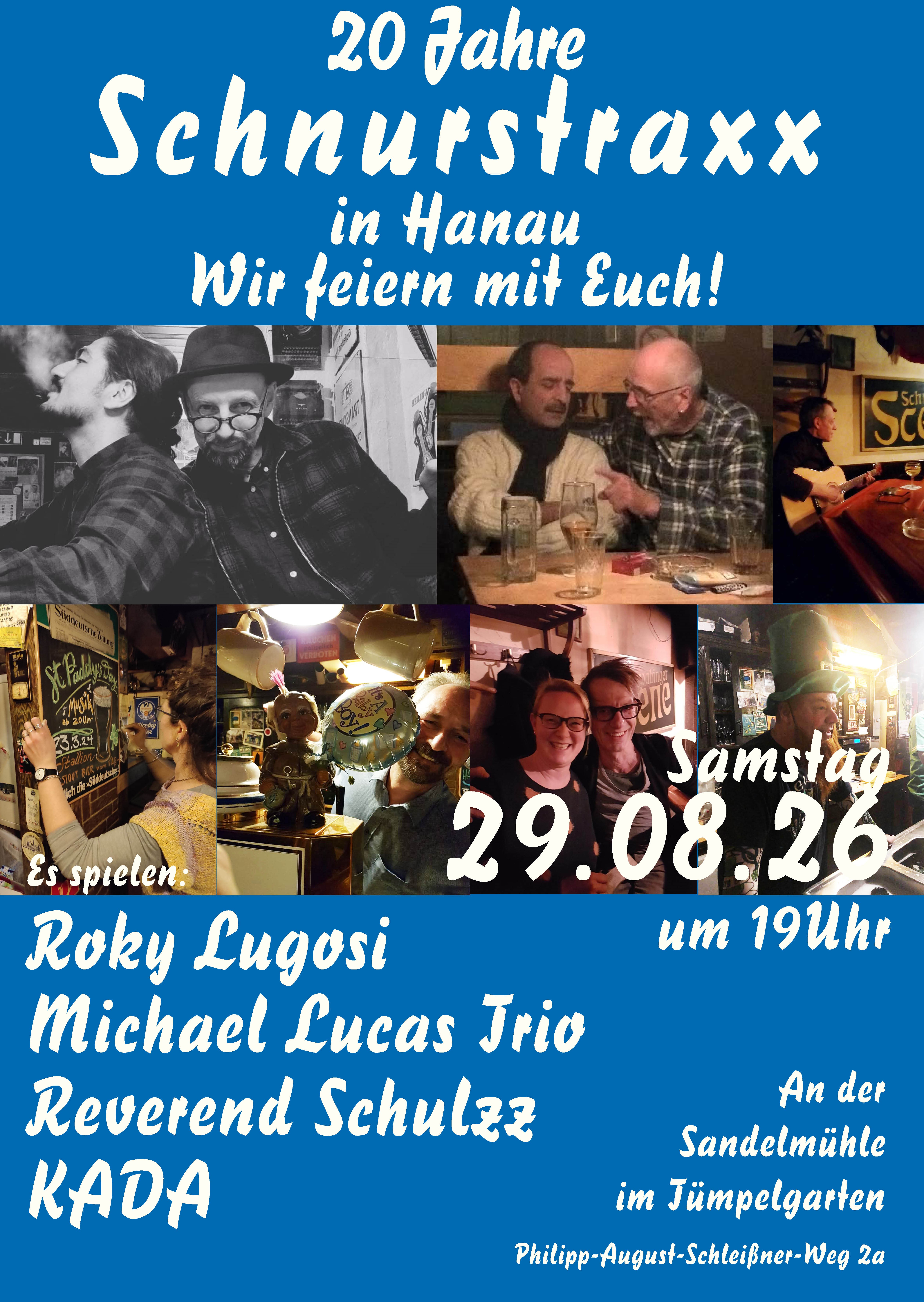 Schnurstraxx Jubiläum 29.08.2026