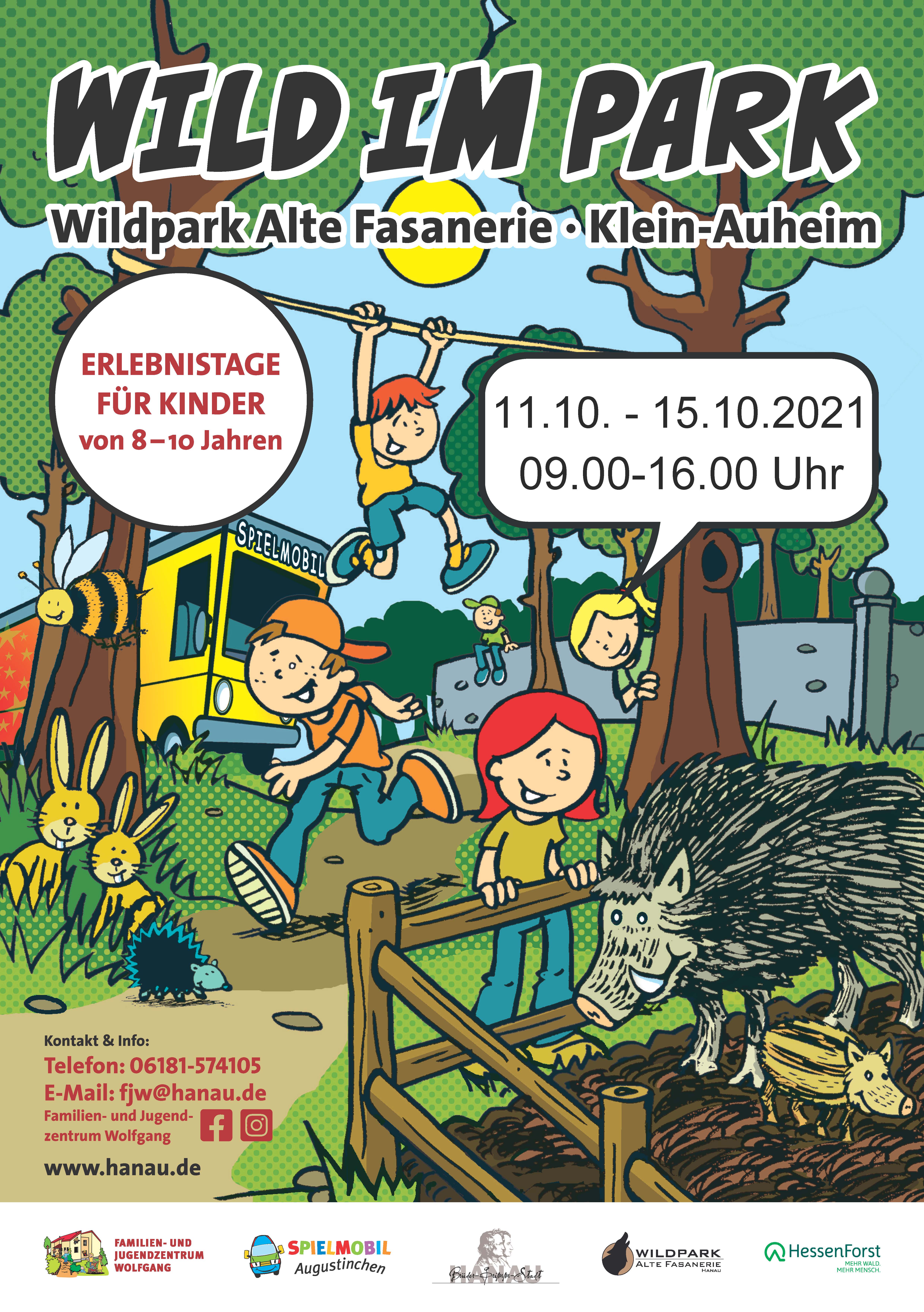 Wild Im Park Plakat Herbst2021