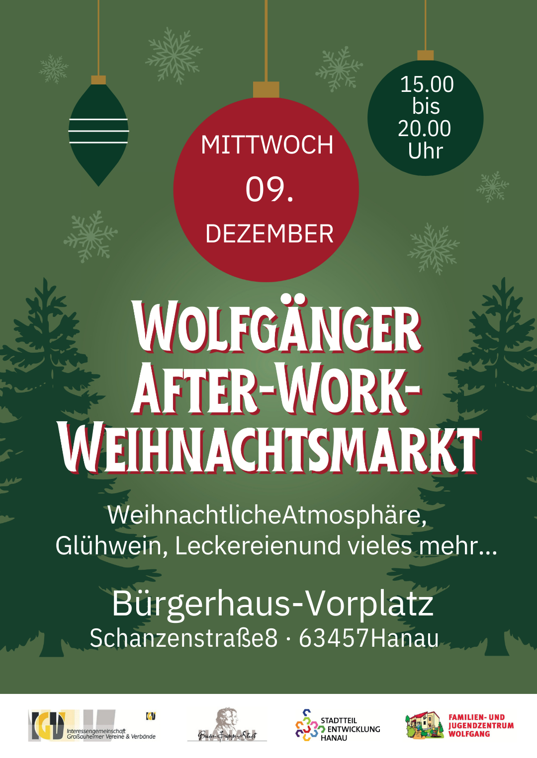 Wolfgänger After-work-weihnachtsmarkt 09.12.2026